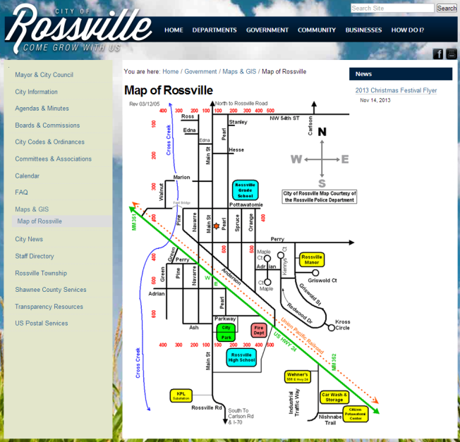 rossville-map