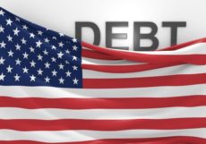 40042419 - united states national debt and budget deficit financial crisis