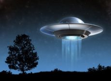 46355882 - alien spaceship - ufo
